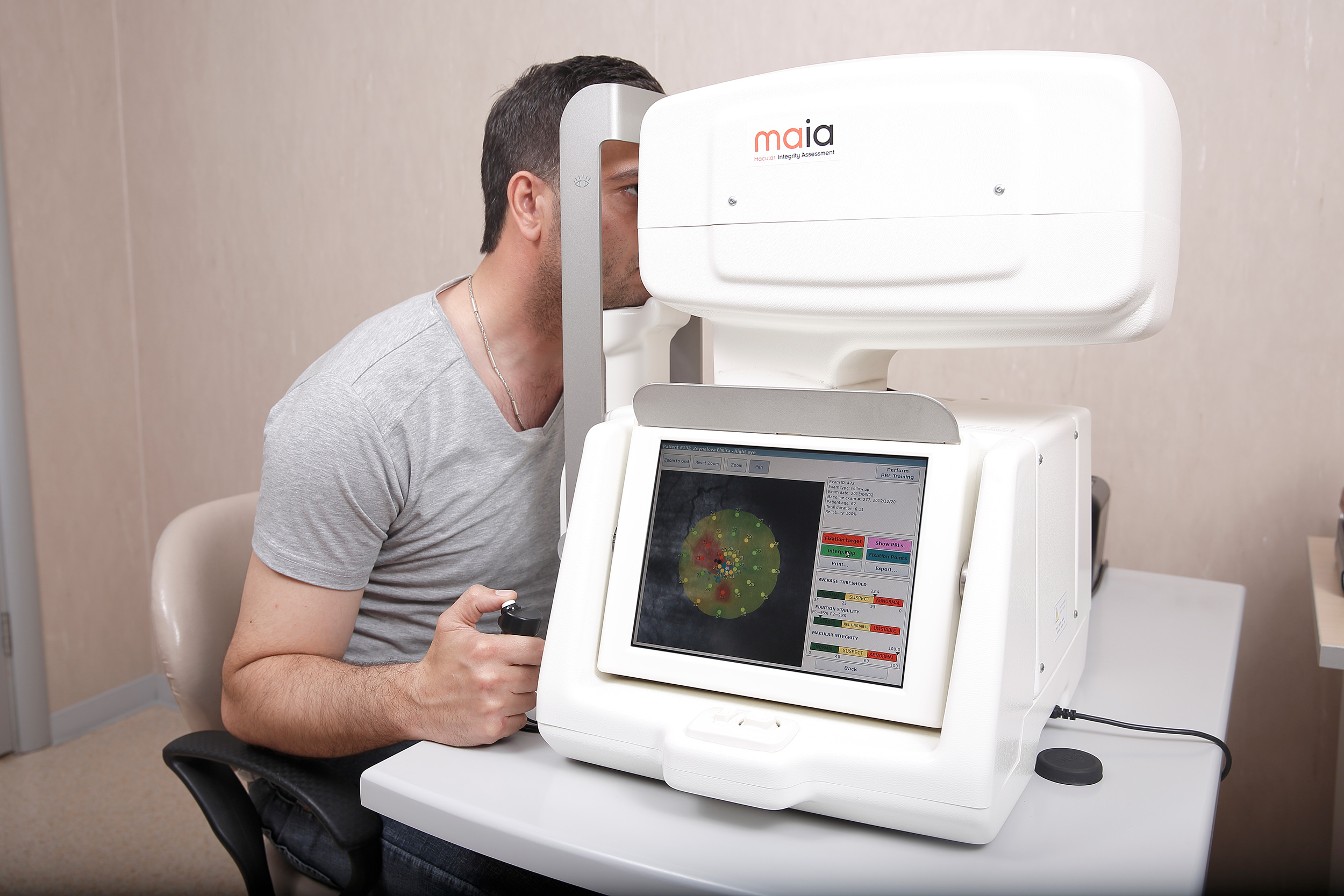 MAIA Macular Integrity Assessment